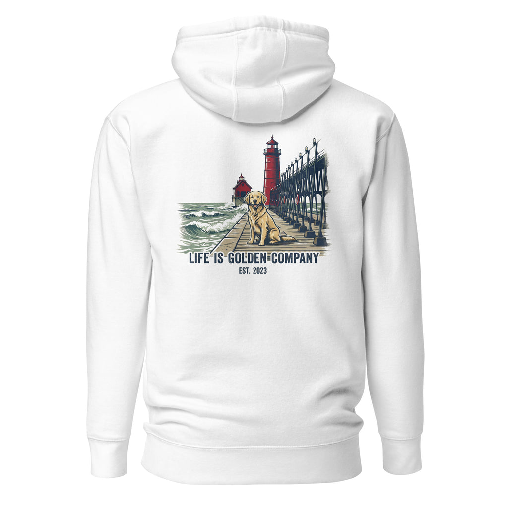 Pier Pup Unisex Hoodie
