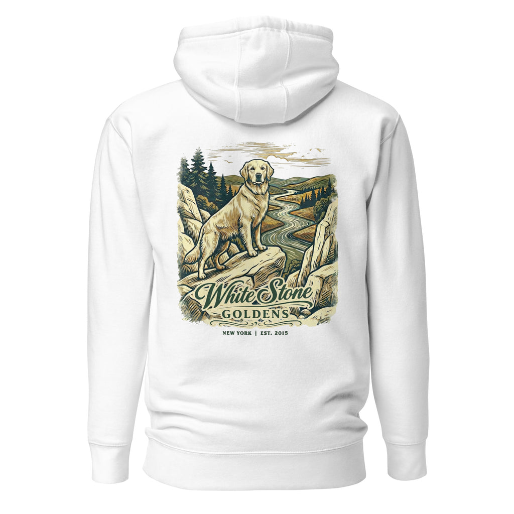 White Stone Goldens Unisex Hoodie