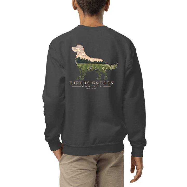 The Match Day Golden Youth Crewneck