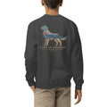 The Beach Day Golden Youth Crewneck — Dark Heather