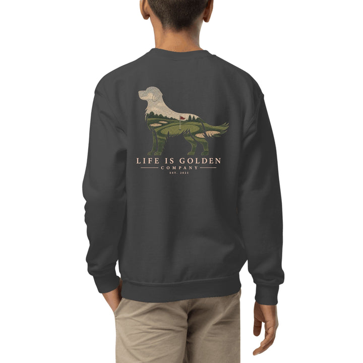 The Fairway Golden Youth Crewneck