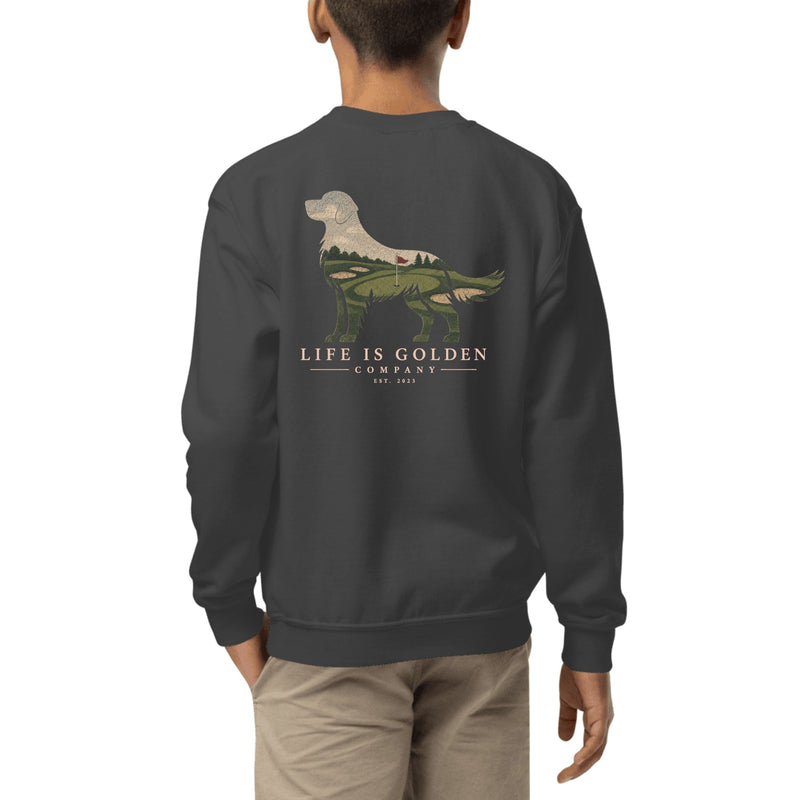 The Fairway Golden Youth Crewneck