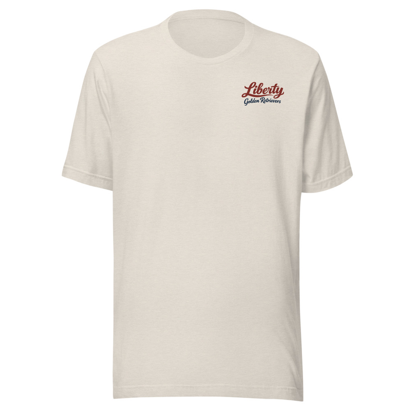 Liberty Goldens Semiquincentennial Tee — Heather Dust