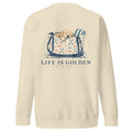 Beach Bag Nap Crewneck — Bone