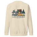 Camp Coffee Crewneck — Bone
