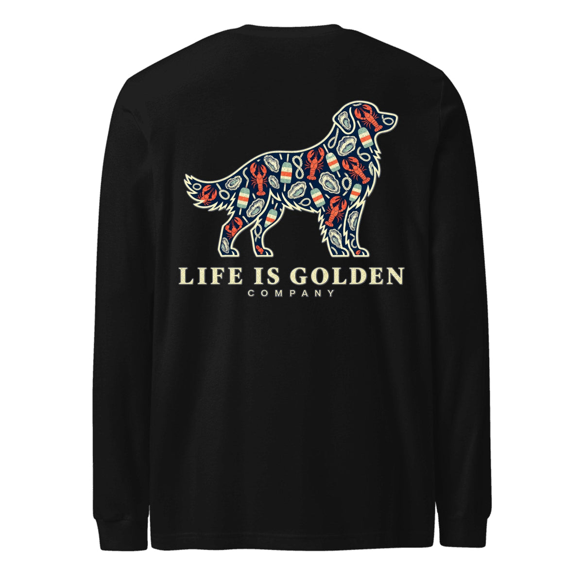 Coastal Catch Long-Sleeve — Black