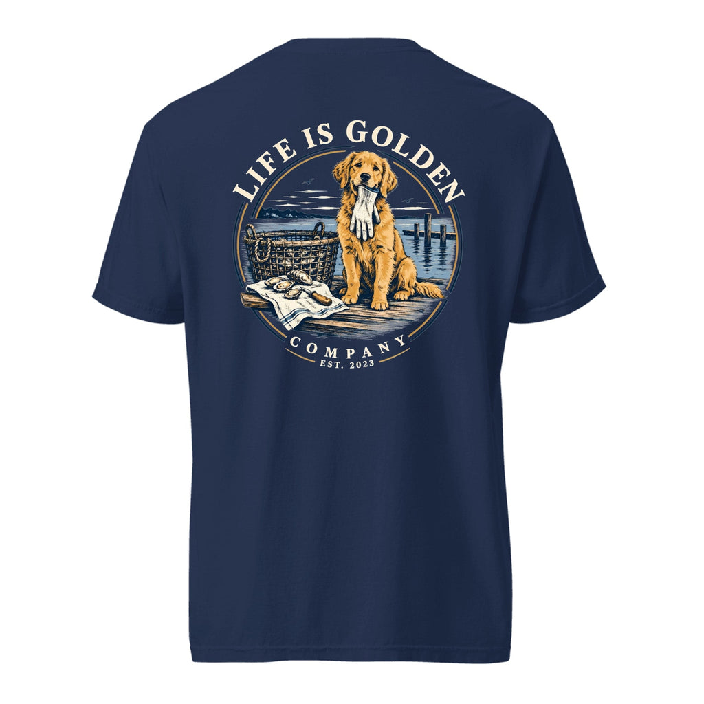 Dockside Delivery Heavyweight Tee — True Navy