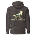 Forest Golden Hoodie — Charcoal Heather