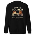 Mixed Doubles Crewneck — Black