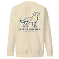 Mountain Golden Crewneck — Bone