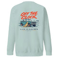 Off the Clock Crewneck — Agave