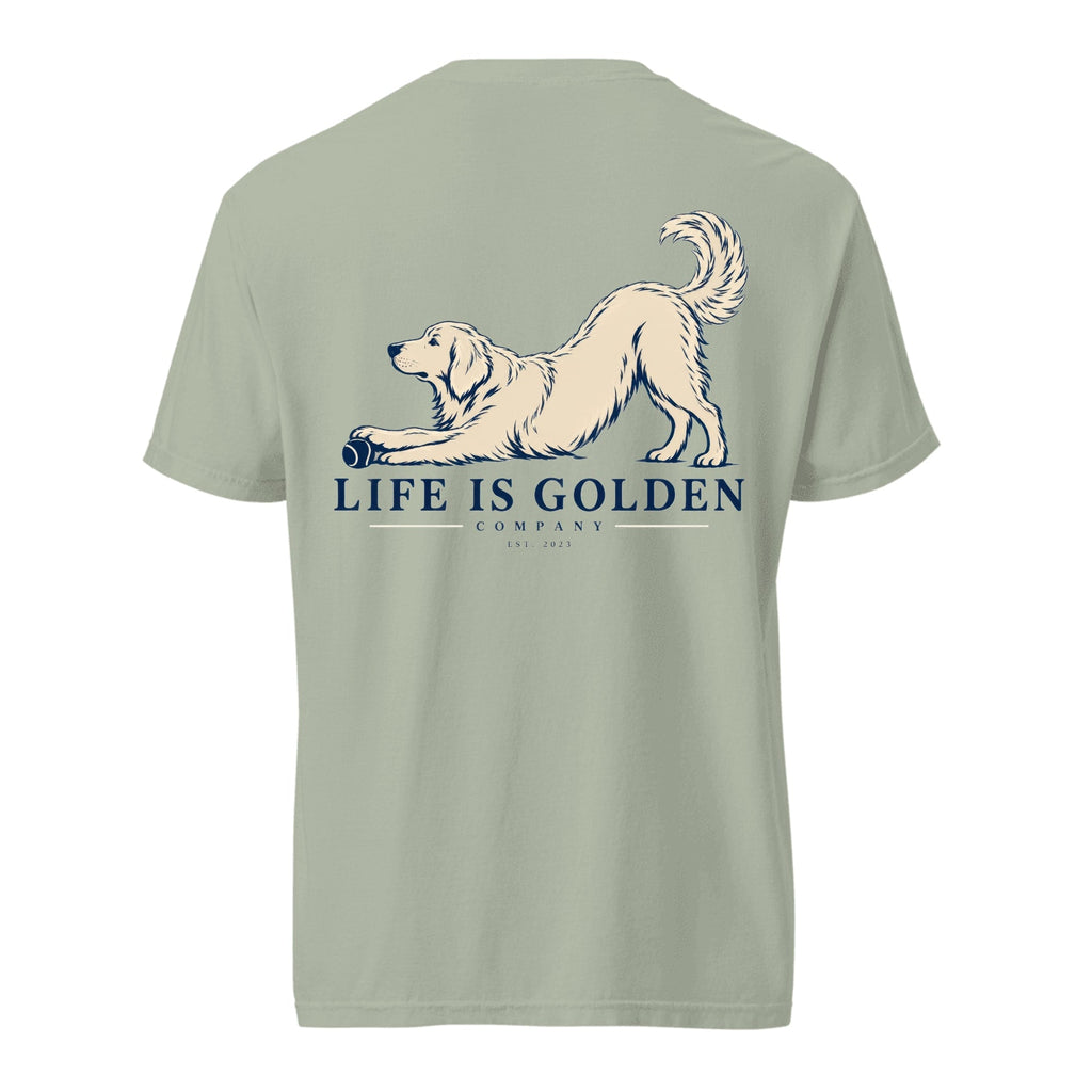 Play Bow Heavyweight Tee — Bay