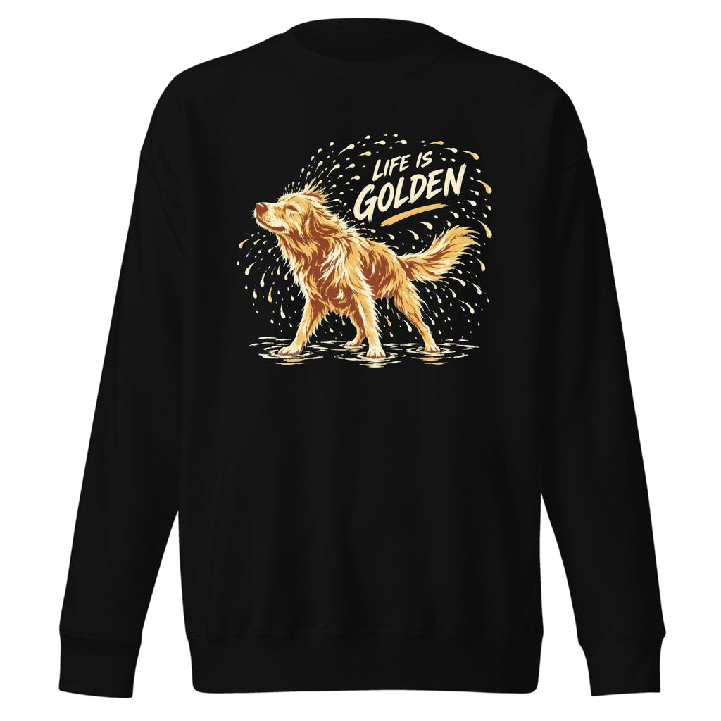 Shake It Off Crewneck — Black