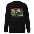 Sunset Cart Nap Crewneck — Black