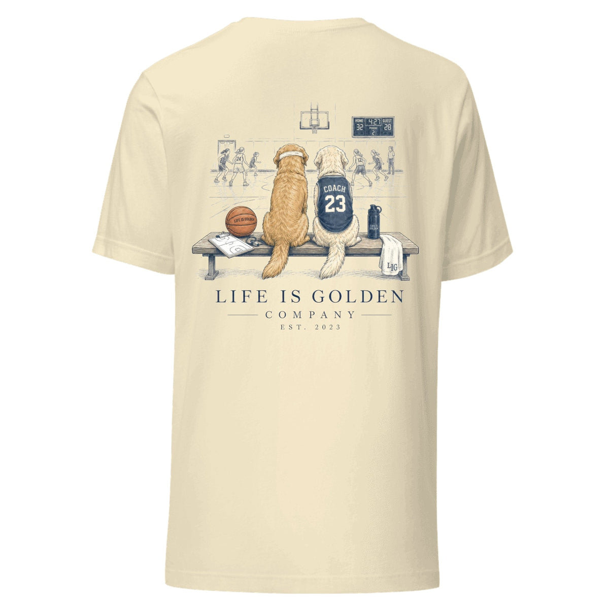 The Bench Boss Tee — Natural