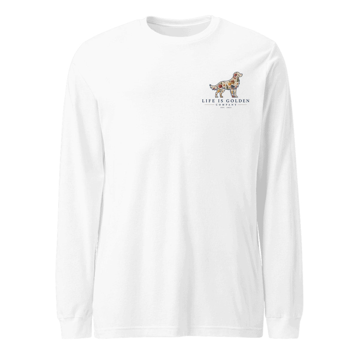 The Cider Run Long-Sleeve — White (front)