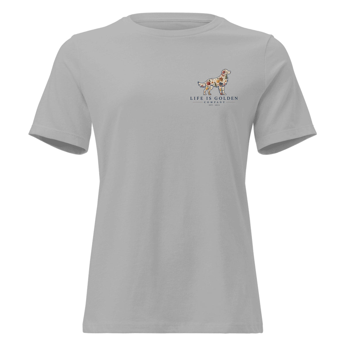 The Cider Run Women's Tee — Athletic Heather (front)