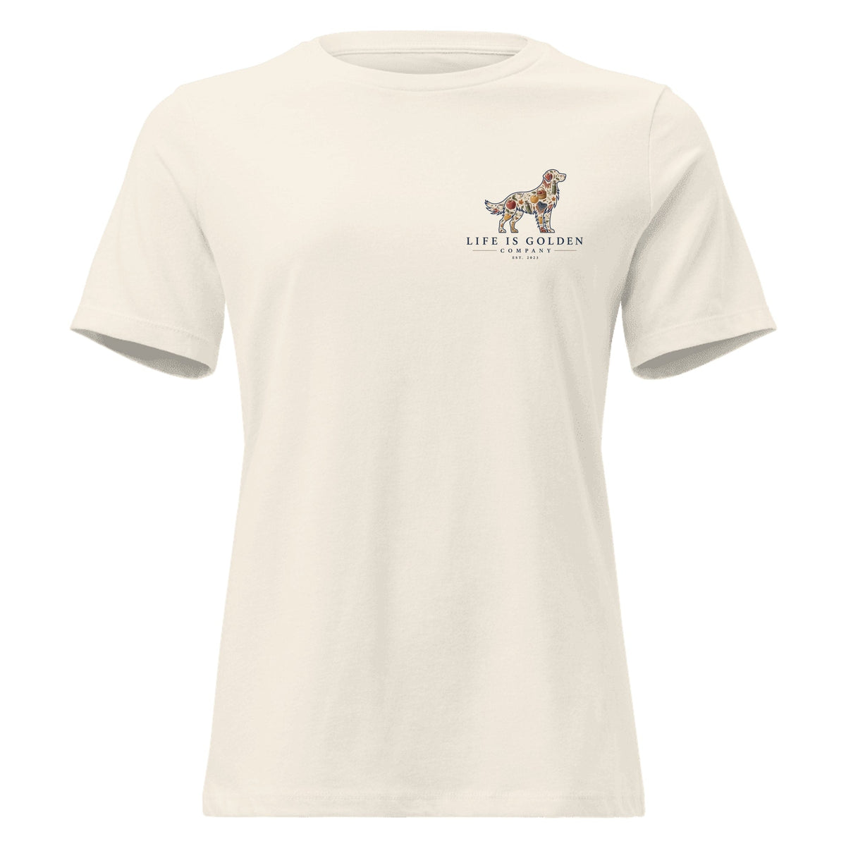 The Cider Run Women's Tee — Natural (front)