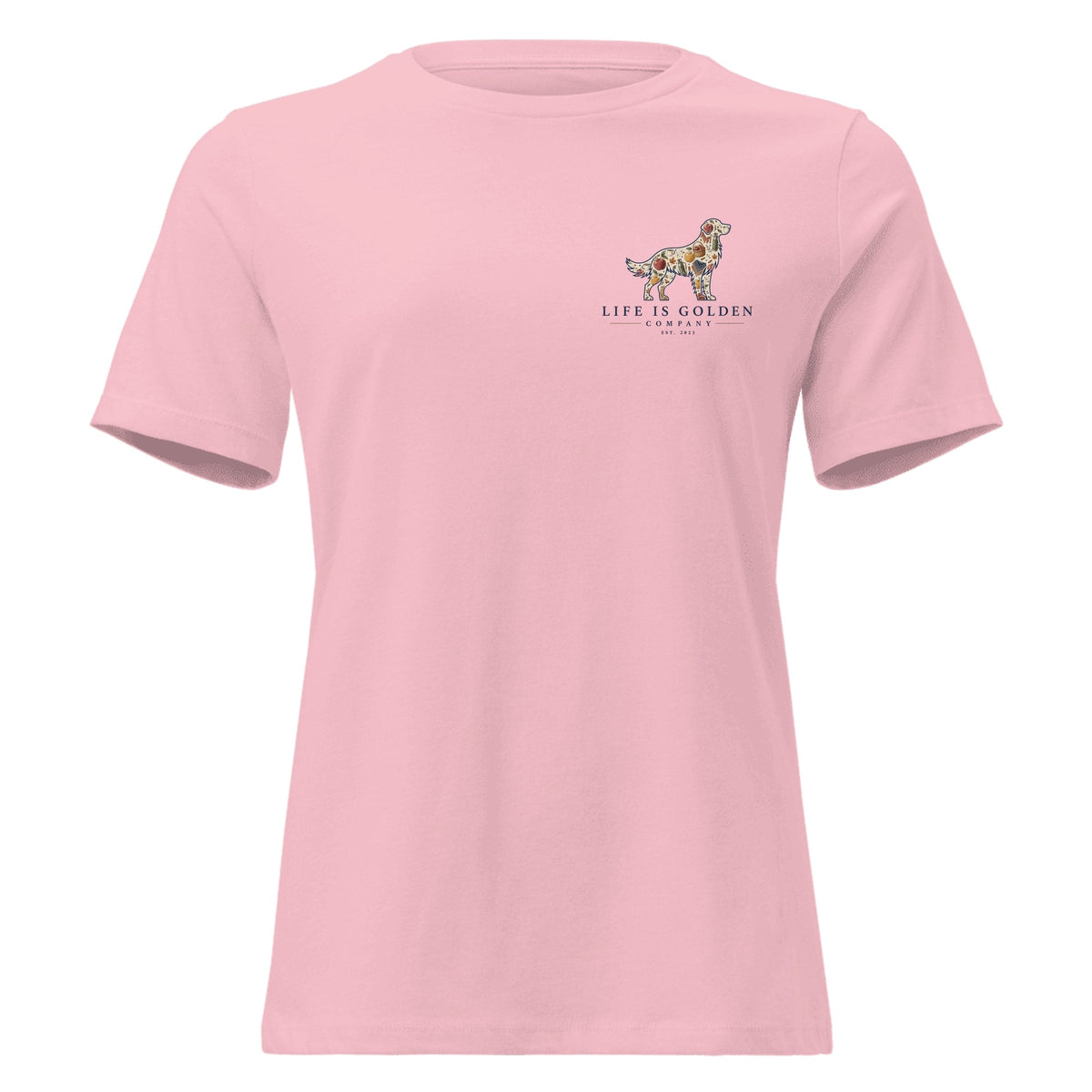 The Cider Run Women's Tee — Pink (front)