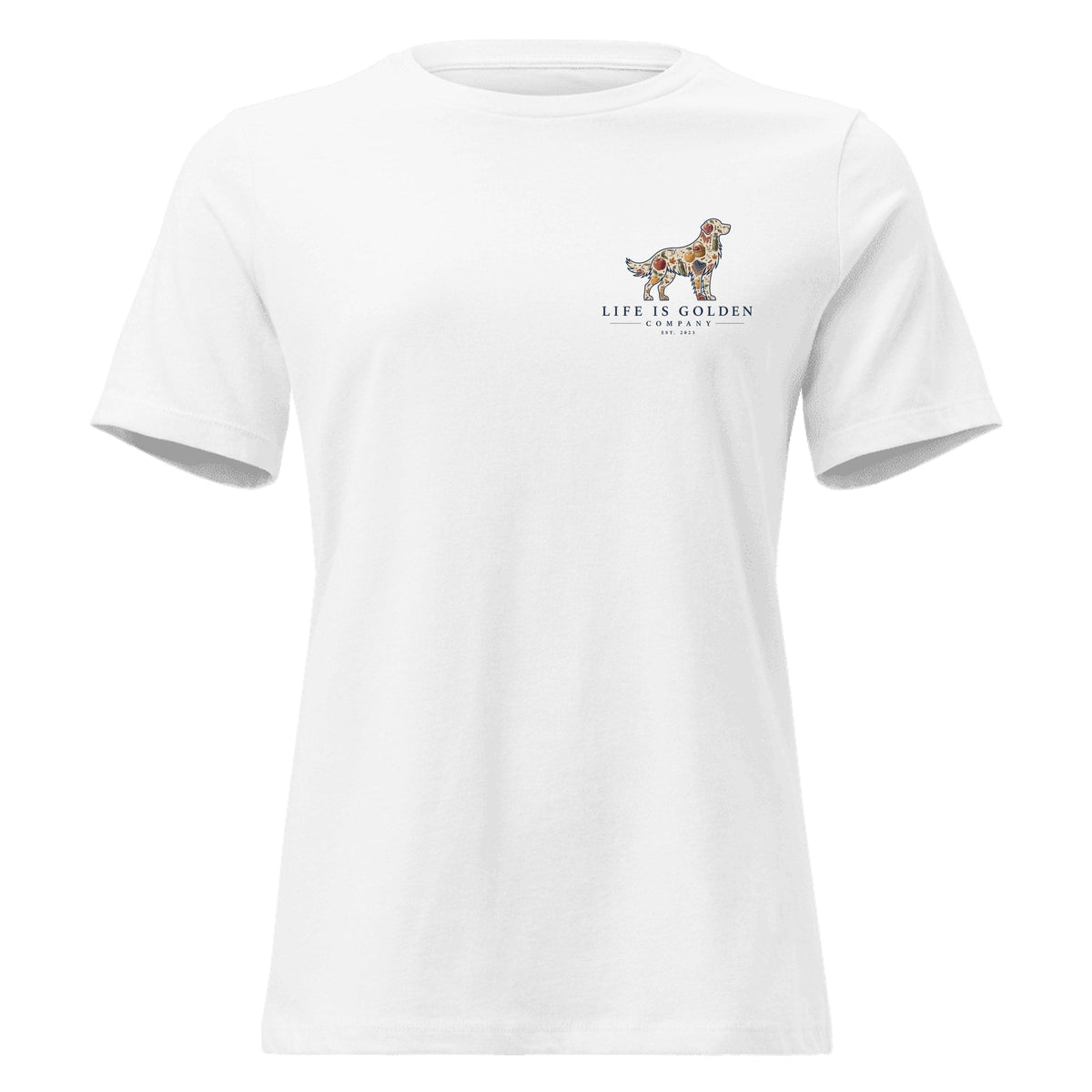The Cider Run Women's Tee — White (front)