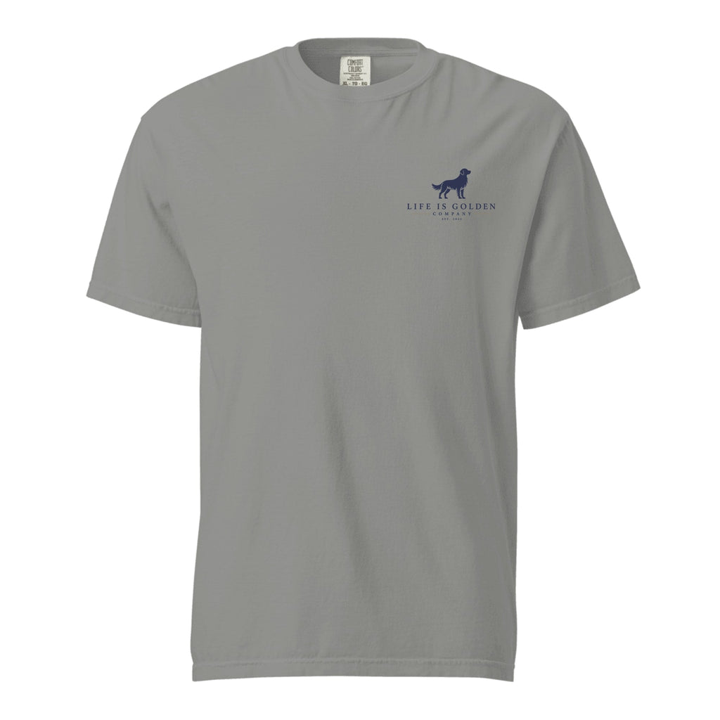 The Leaf Peeper — Grey (front)