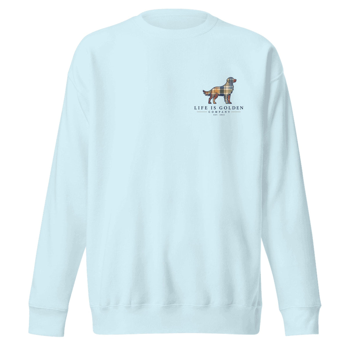 The Tartan — Sky Blue (front)