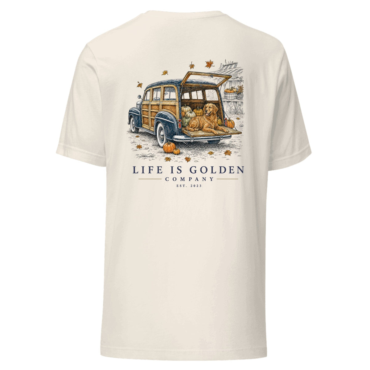 The Woody Tee — Vintage White