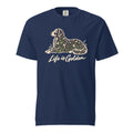 Wildflower Golden Heavyweight Tee — True Navy