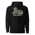 Wildflower Golden Hoodie — Black