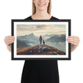 Shepherd Freedom Framed Print