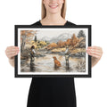 Catch &amp; Retrieve Framed Print