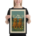 Rainier Retrievers Framed poster