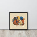 No Dumping Framed poster