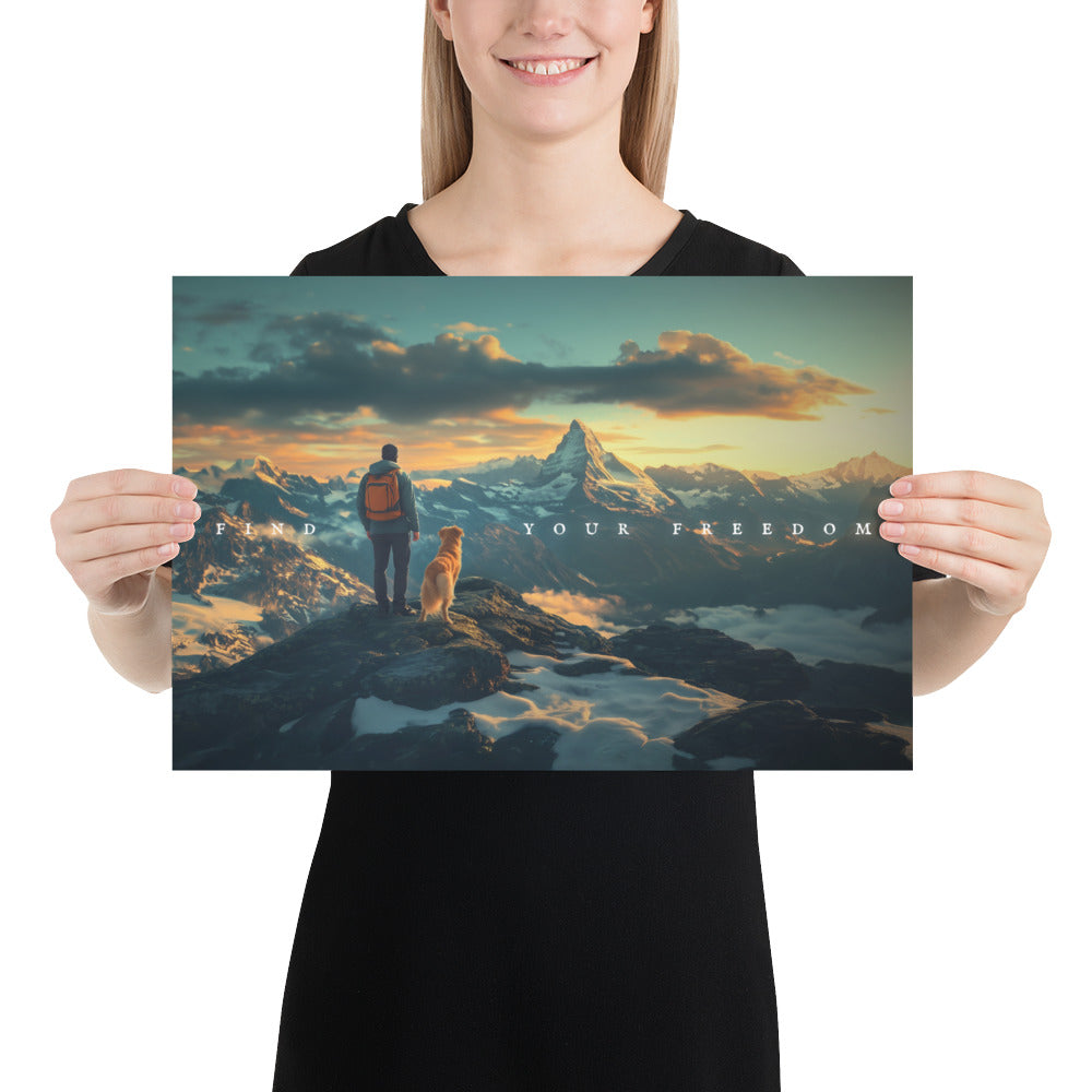 Golden Summit Print
