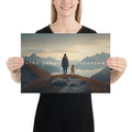 Golden Peaks Print
