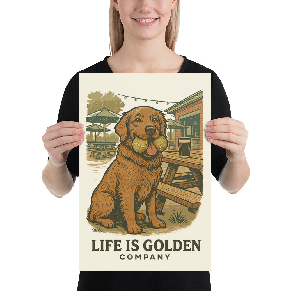Ball Is Life Custom Print