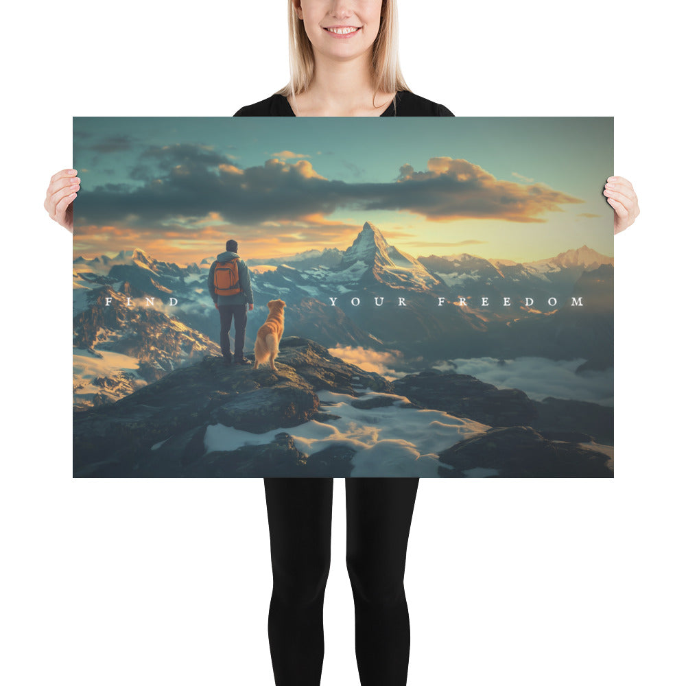 Golden Summit Print