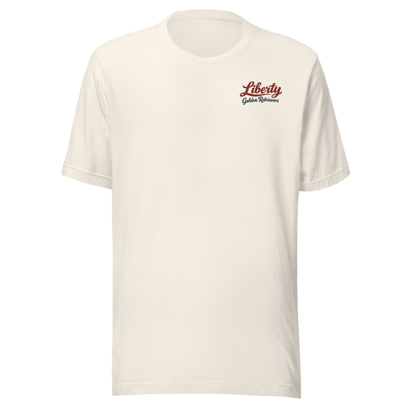 Liberty Goldens Semiquincentennial Tee — Vintage White