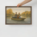 Reedy Framed Canvas