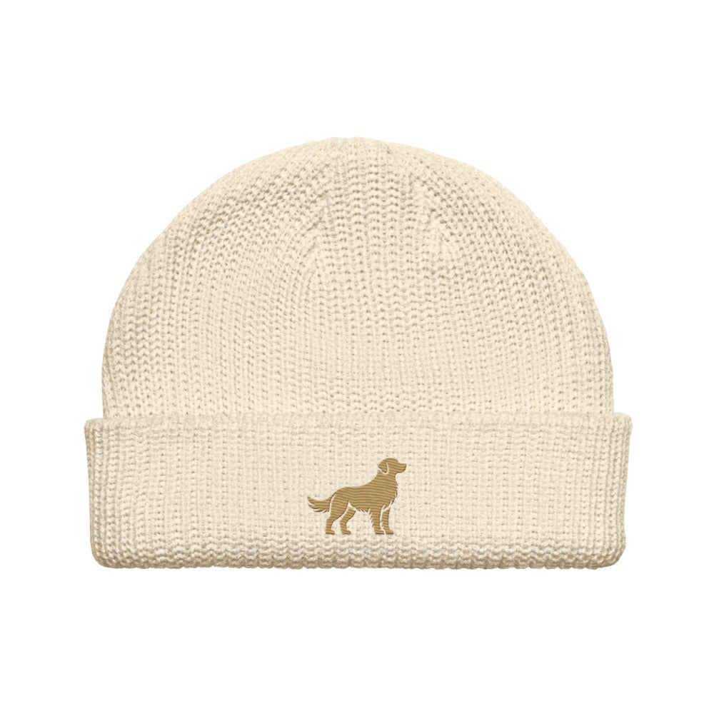Golden Fisherman Beanie — Ecru
