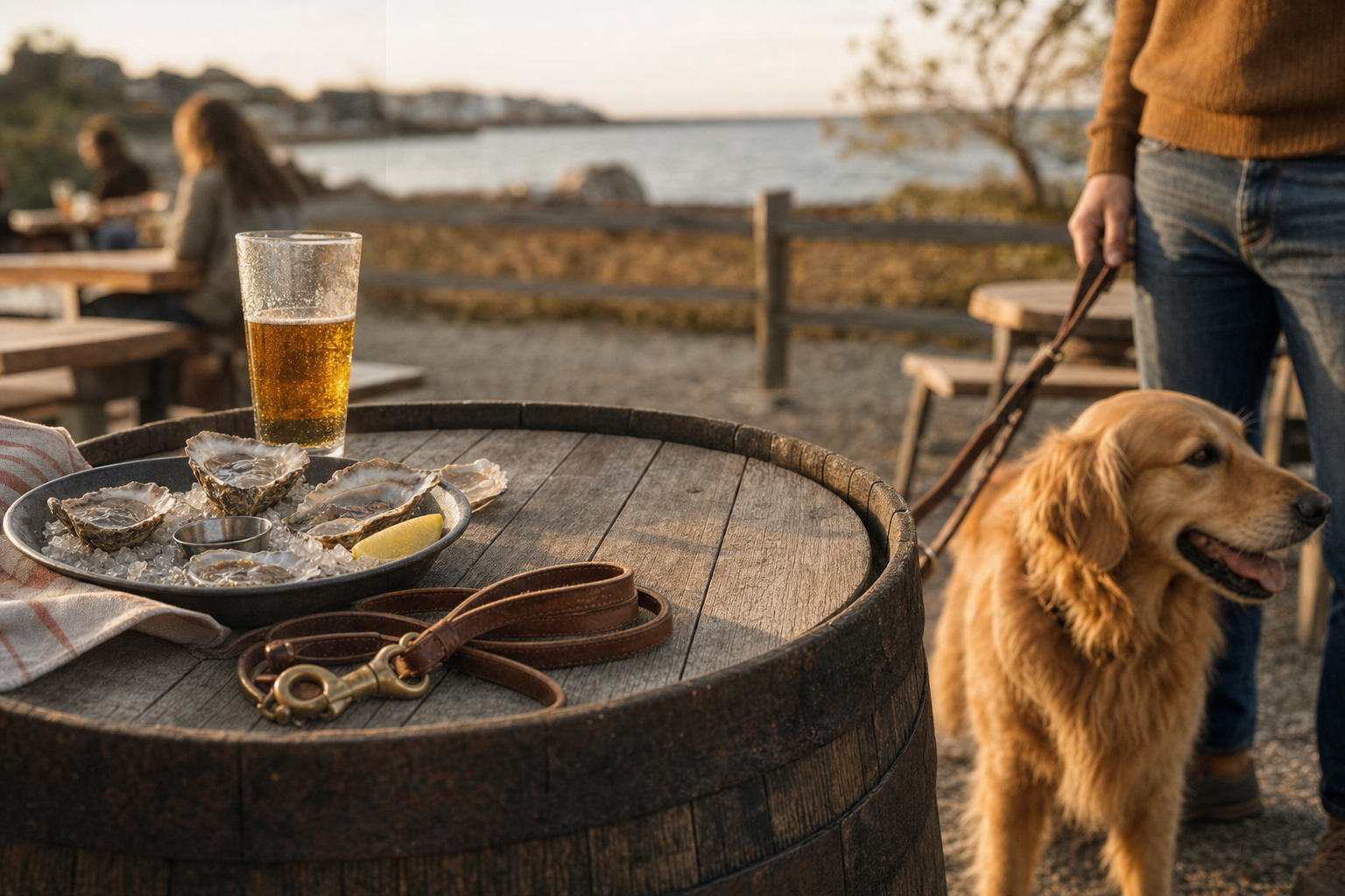 Good friends. Cold beer. Golden days.