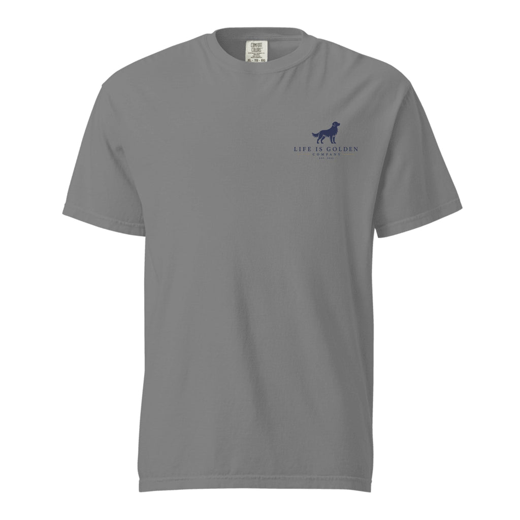 The Leaf Peeper — Grey (front)