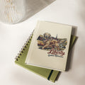 Liberty Golden Retrievers Hardcover journal matte