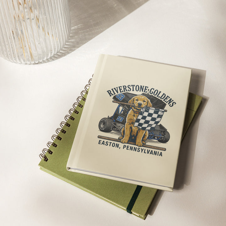 Riverstone Goldens Racing Hardcover Journal