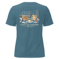 After Paddle Women's Relaxed Tee — Heather Deep Teal