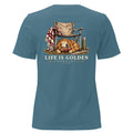 Camp Chair Companion Women's Relaxed Tee — Heather Deep Teal