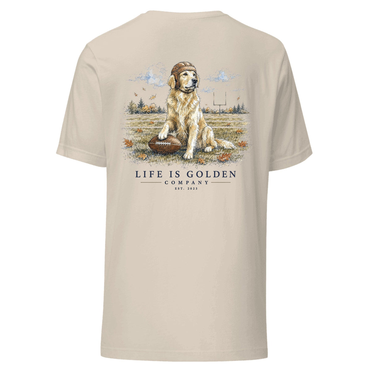 The Friday Night Lights Tee — Heather Dust