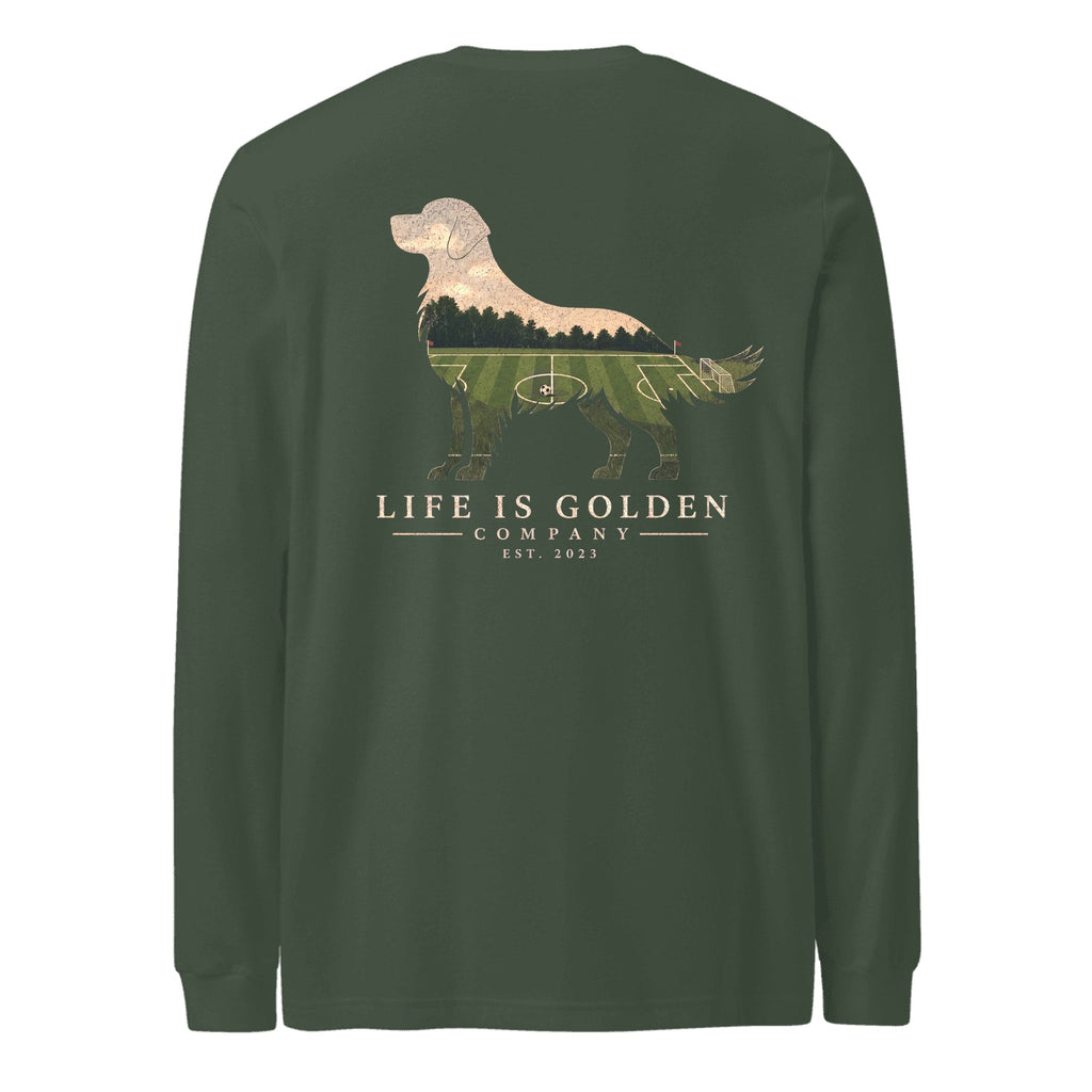 The Match Day Golden Long Sleeve — Heather Forest