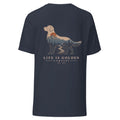 The High Country Golden Tee — Heather Navy