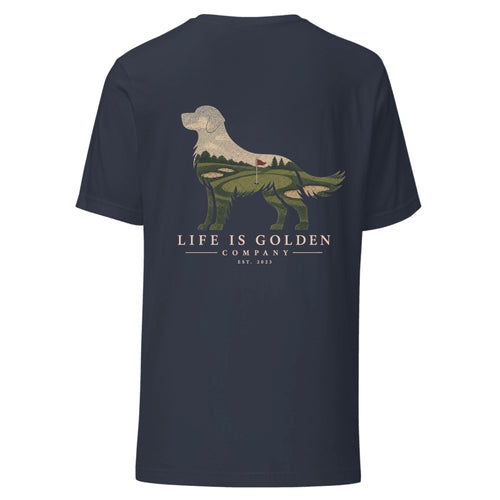 The Fairway Golden Tee — Heather Navy